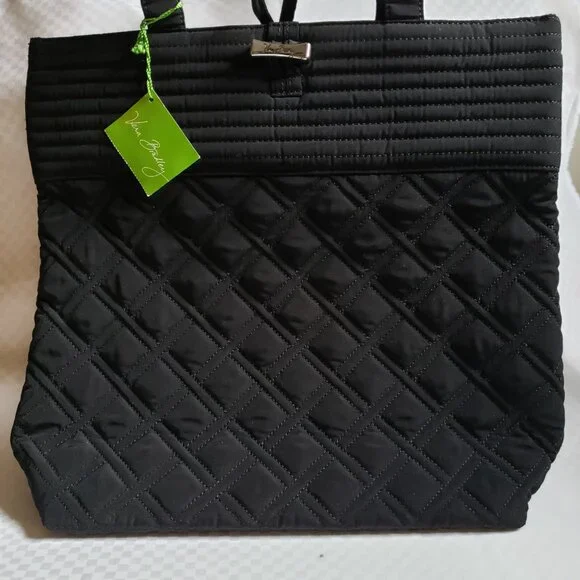 Vera Bradley Classic Black Tote - Picture 5 of 14